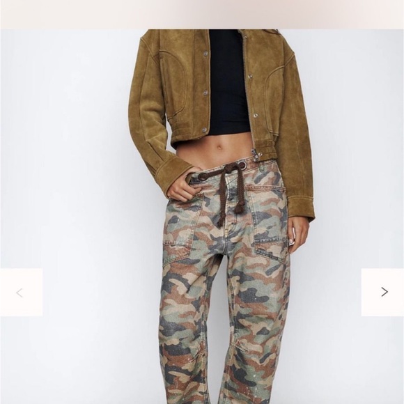 Free People Denim - Free People Camouflage Women Jeans